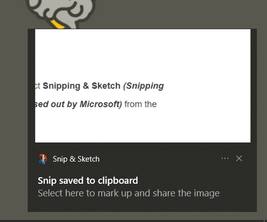 Use Snip And Sketch To Capture Screenshots Menzies 5140